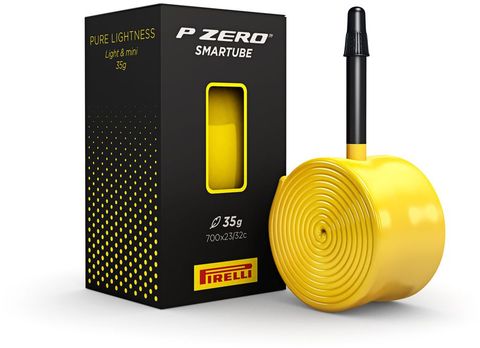 Pirelli Pirelli P Zero SmarTube Rennrad Schlauch Presta - 42 mm - yellow w / black valve - Größe 23/32-622
