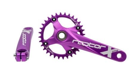 Raptor Raptor Hollowtech Aynakol 32 Dişli - Mor