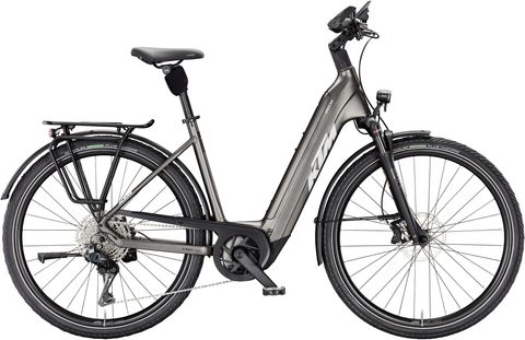 Ktm KTM Macina Style 820 - 800 Wh - 28 Zoll - Tiefeinsteiger - 2026 - Machine Grey/Silver/Black - Größe 43 CM