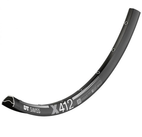 DT Swiss DTSwiss DT Swiss Felge X 412 27,5" 32 Loch Schwarz - leichte Endurance-Disc-Felge