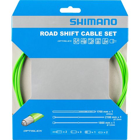 Shimano Shimano Schaltzugset OT-SP41 Optislick Rennrad gruen