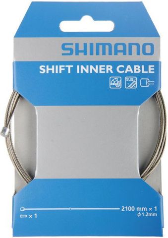Shimano Shimano Schaltzug MTB/Road Edelstahl - silber - Größe 2.100 mm