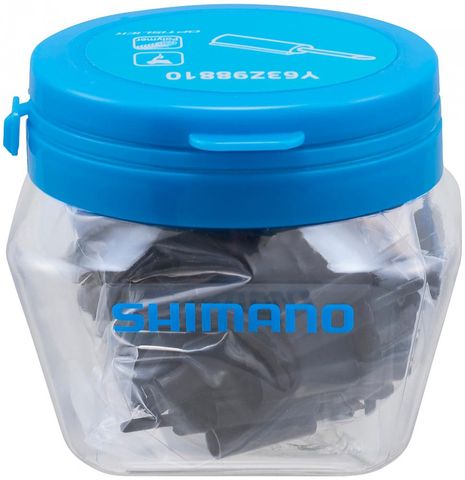 Shimano SHIMANO Endkappe Schaltzugaußenhülle ST-9000 - 100 Stück, kurze Spitze, ca. 66 g