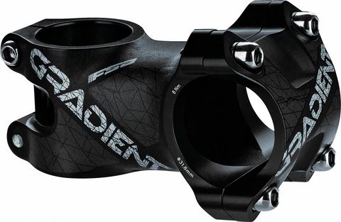 Fsa FSA Vorbau Gradient +6° 31,8 x 45 mm Schwarz - Leichter Aluminium-Vorbau für MTB