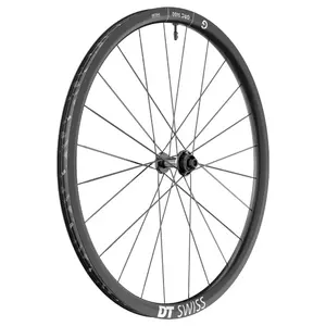 DT Swiss DT SWISS GRC1400 DICUT 30 Carbon Disc Gravel Voorwiel Zwart