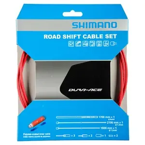 Shimano SHIMANO OT-SP41 Polymeer Race Derailleurkabelset Rood
