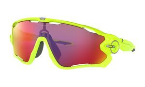 Oakley OAKLEY Jawbreaker Fietsbril Retina Burn PRIZM Road Lens Geel