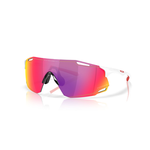 Oakley OAKLEY CYBR DYNO (prizm) Sport Sonnenbrille polished white/prizm road