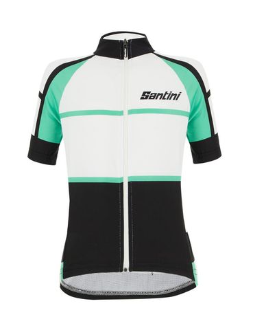 Santini Santini Bambino Çocuk Bisiklet Forması 9C942B75KID - Beyaz / 11 Yaş