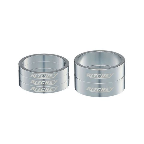 Ritchey Ritchey Classic spacerset voor 1 1/8“-vorkbuizen 2x10mm/3x5mm
