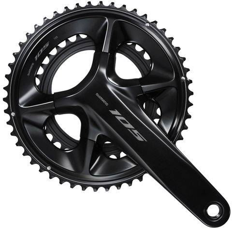 Shimano Shimano 105 FC-R7100 165mm 52-36T 2x12 Uyumlu Aynakol Siyah