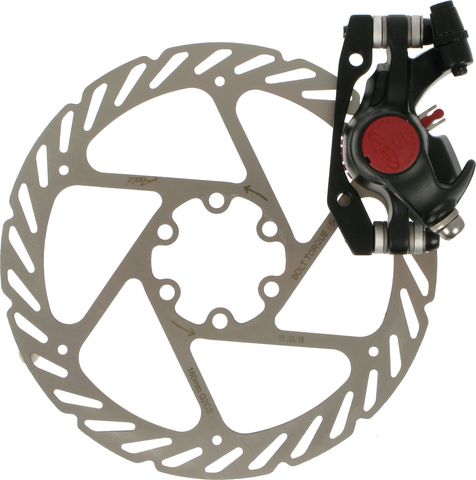 Avid Avid BB5 MTB Scheibenbremse mit Bremsscheibe schwarz Set links/rechts (seitenspezifisch)