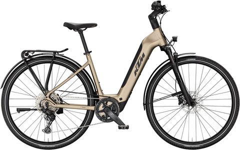 Ktm KTM Macina Sport SX 20 - 400 Wh - 28 Zoll - Tiefeinsteiger - 2027 - Platin Bronze Matt - Größe 43 CM