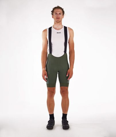 Santini Santini UCI Cycling World Championships Erkek Askılı Bisiklet Taytı EC1075GITGRAVLVEN