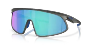 Oakley OAKLEY RSLV Sport Zonnebril Smoke Prizm Sapphire Lens Mat Grijs