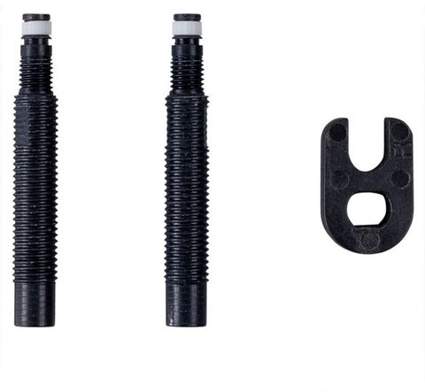 Schwalbe Schwalbe Ventilverlängerung Alu 30mm (2 Stück) - Ventilextension für tiefe Aero-Felgen