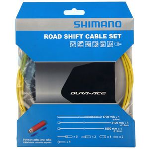 Shimano SHIMANO OT-SP41 Polymeer Race Derailleurkabelset Geel