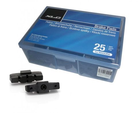 XLC XLC Bremsschuhe für Magura BS-X06 OEM-Verpackung, 25 Paar 50mm EVP per Set