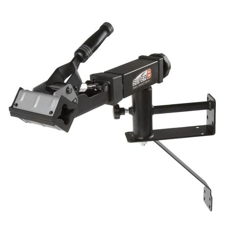 Super b SUPERB SUPER B Premium Montageständer TB-WS 35 schwarz 2in1, 360° drehbar, Schnellverschluss, bis 30 kg