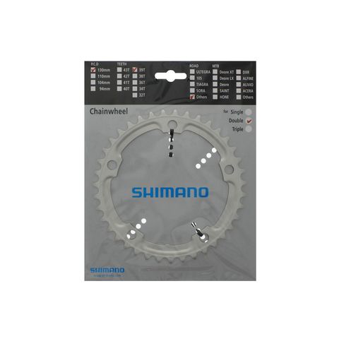 Shimano Shimano Aynakol Dişlisi Tiagra FC-4600 39T 2x10S