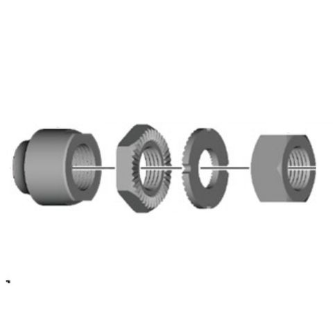 Shimano Shimano FH-TX500 Arka Mil Sağ Kilit Somun Ünitesi Y3E798020