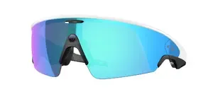 Oakley OAKLEY Meta Vanguard Sport Zonnebril Wit met Prizm Sapphire Lens