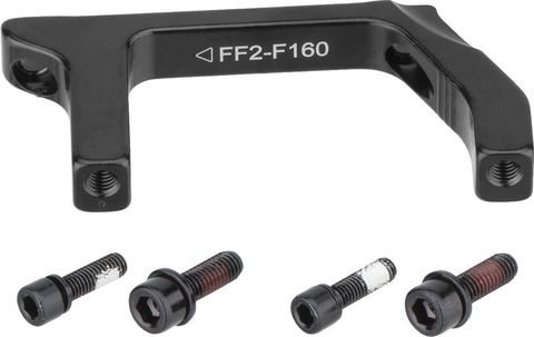TRP TRP Scheibenbremsadapter FF-2/FR-2 für FM auf PM VR/HR 160 mm schwarz