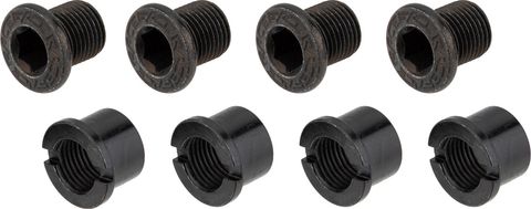 Race Face Race Face Kettenblattschrauben Stahl 4-Arm kurz black