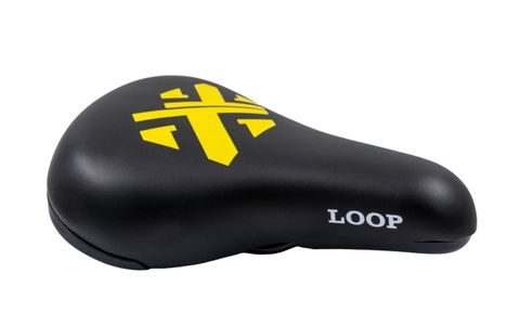 Loop Loop ZY-9404-B 235x155mm Çocuk Bisiklet Selesi Siyah-Sarı