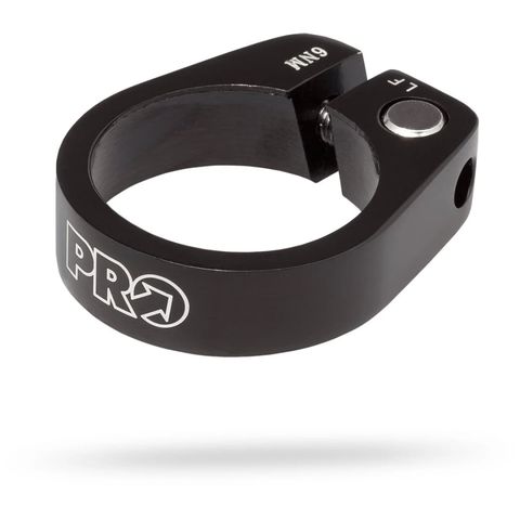 PRO PRO Sele Kelepçesi Alüminyum Siyah 31.8mm