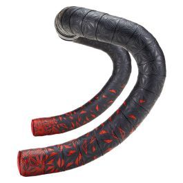 Supacaz Supacaz Gidon Bantı BT-59 Super Sticky Kush (Star Fade Red Star Fade/Ano Red  Gidon Tıpası)