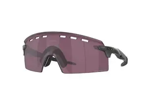 Oakley OAKLEY Encoder Strike Vented Sport Zonnebril Prizm Road Black Lens Mat Grijs