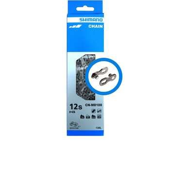 Shimano SHIMANO XT CN-M8100 12 VİTES 138 BAKLA  (Quick-Link Dahil) ZİNCİR