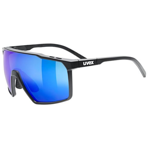 Uvex uvex MTN PERFORM SMALL Sportbrille black matt/mirror blue