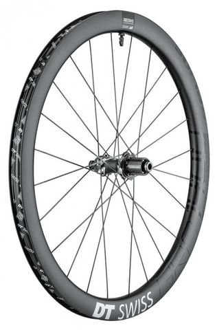 DT Swiss DTSwiss DT Swiss Laufrad GRC 1400 Spline Disc 584 x 24 mm schwarz - aerodynamisches Carbon-Gravelrad