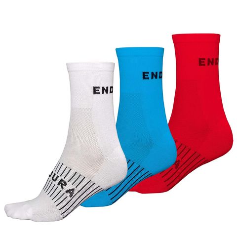 Endura ENDURA COOLMAX RACE SOCKEN (DREIERPACK) 37-41 white