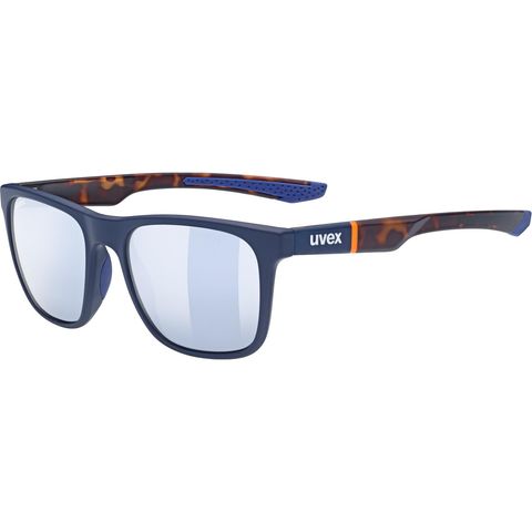 Uvex uvex LGL 42 Sportbrille blue mat havanna litemirror silver