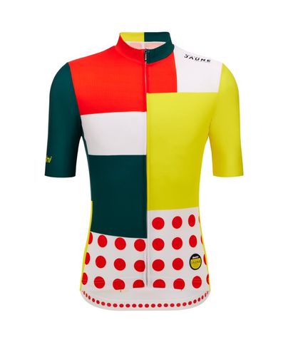 Santini Santini Tour De France Iconic Seri COMBO Erkek Bisiklet Forması MJ94075CCOMBO