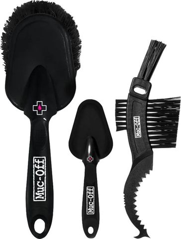 Muc Off Muc-Off Brush Bürsten Set 3 Stk. - black