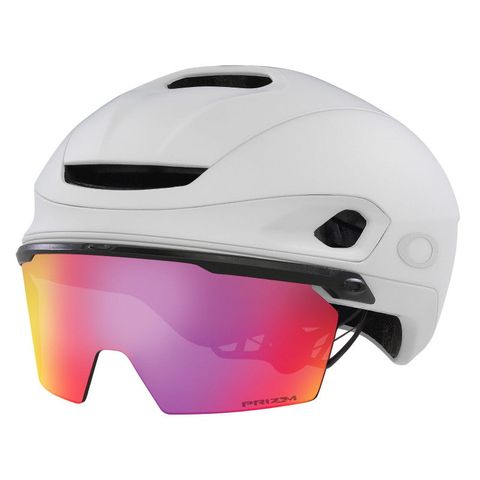 Oakley Oakley ARO7 Road Mips BOA Ionic+ Gözlüklü Yol Bisikleti Kaskı Matte White Prizm Road FOS901512 9XL Large 58-61cm