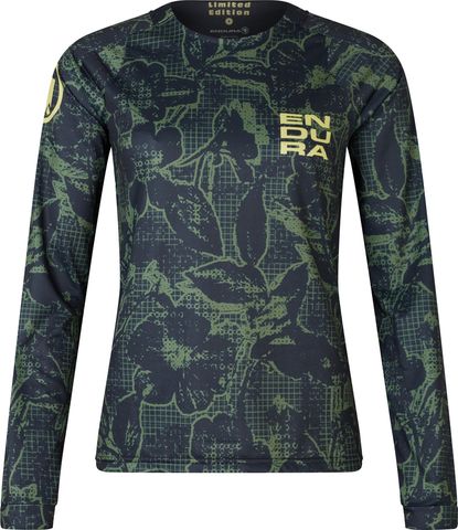 Endura Endura Floral LTD Printed L/S Damen Trikot black XS