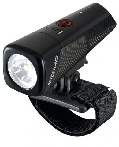 Sigma Sigma Licht BUSTER 800 HL Helmlampe - 800 Lumen, 170m Reichweite, 5 Leuchtmodi, USB-C-Akku