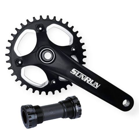 SunRun SunRun Wing HT GBK G511-045 32T Tekli Aynakol Seti Orta Göbek Dahil 170mm AYK-133