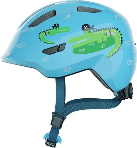 Abus Abus Smiley 3.0 - blue croco - Größe 50-55 cm (M)