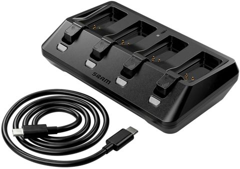 Sram SRAM oplader voor 4 batterijen zwart