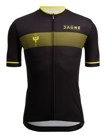 Santini Santini Maillot Juane Tour De France Bisiklet Forması RE94075CYDOTS2TDF - SİYAH / L