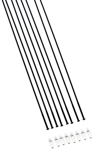 DT Swiss DTSwiss DT Swiss Speichenkit für GRC 1400 SPLINE 650B / 700C Schwarz - präziser Laufrad-Service