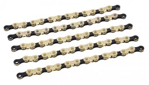 XLC XLC Kette CC-C05 1/2 x 11/128, 118 Gl. 11-f. gold/schwarz