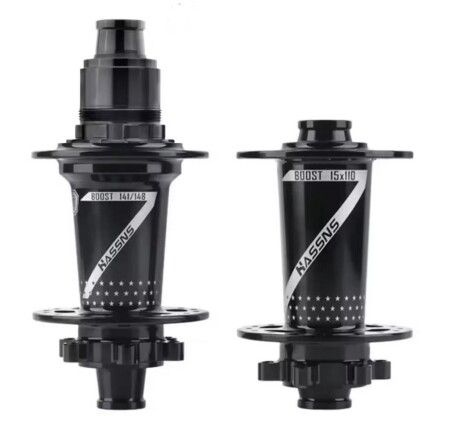 Sram HASSNS Pro7 Boost Sram XD 110X15 Ön - 148X12 Arka Göbek Seti 32 Delik Siyah 