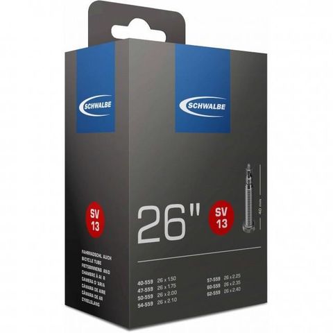 Schwalbe Schwalbe 26x1.50-2.40 SV13 FV40mm Bisiklet İnce Sibop İç Lastik